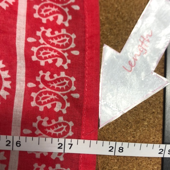 Anna Carson Woman Cotton Flowy Boho Floral PrintTunic Size 1X - Picture 11 of 11